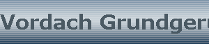 Vordach Grundger�st