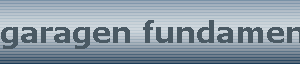 garagen fundament