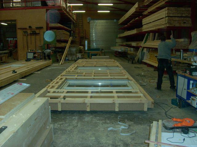 Au�enwand EG S�dseite