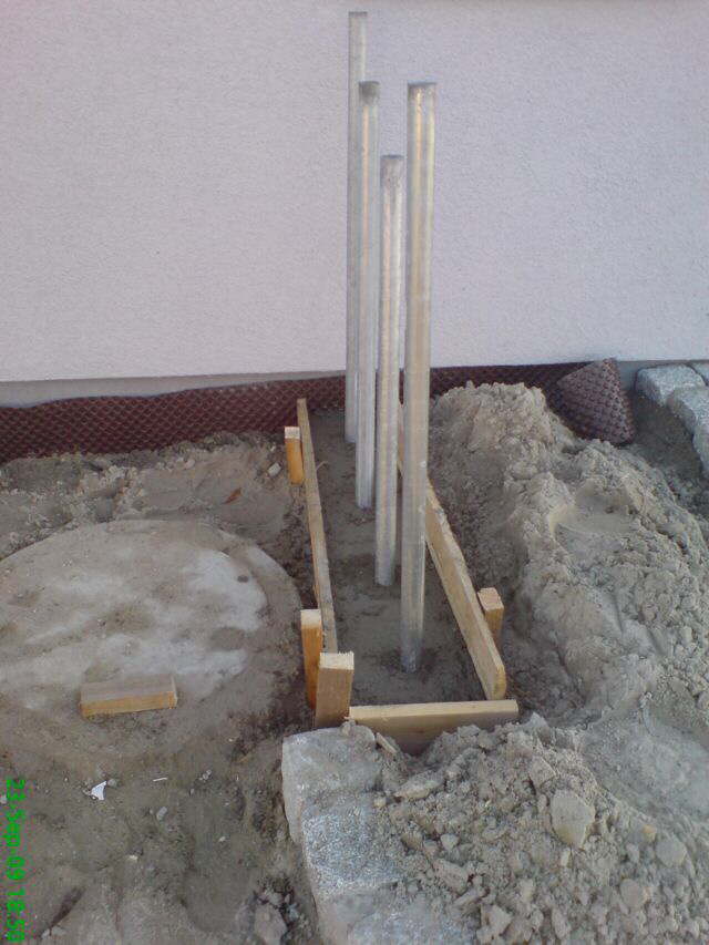 Fundament Gabionen