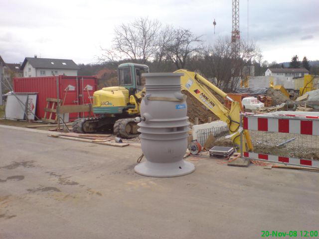Hebeanlage vor dem Einbau