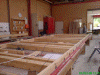 Holzst�nder OG im Bau