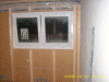 Lattung der Vorinstallationswand 2