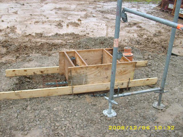 Schalung Splitverdampfer