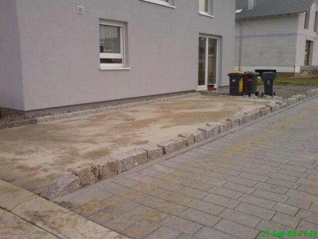 Stellplatz fertig