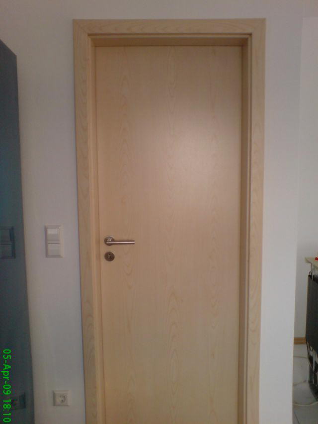 T�r eingebaut