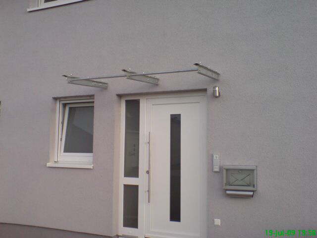 Vordach Grundger�st